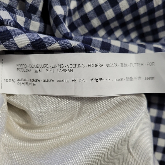 ZARA Women's Jacket Blazer Plaid Lapel Fitted Size XS - Picture 8 of 8